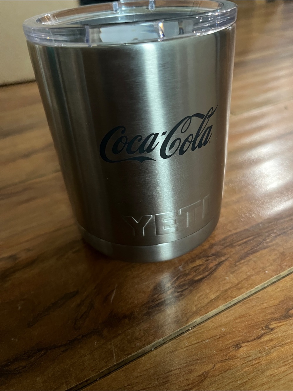 Coca Cola Stainless Steel Silver Travel Tumbler